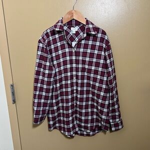 J.CREW Woman’s Long Sleeve Plaid Button down